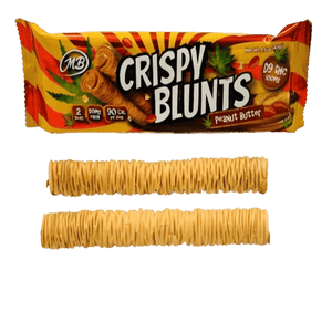 Peanut Butter Crispy Blunts Edible 100mg Delta 9 THC - sold by Green Treez Company