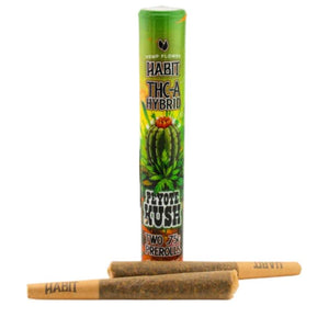 Peyote Kush Prerolls 2ct .75g THCa - sold by Green Treez Company