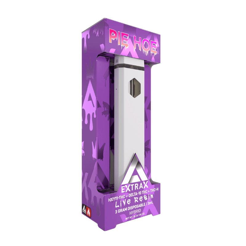 Delta Extrax Pie Hoe Disposable | 3 grams | Delta 11 Delta 10 THCh Green Treez Company Delta Extrax Pie Hoe Disposable | 3 grams | Delta 11 Delta 10 THCh Green Treez Company