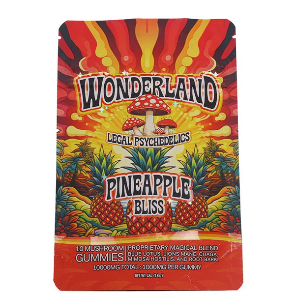 Pineapple Bliss Wonderland Mushroom Gummies - sold by Green Treez Company