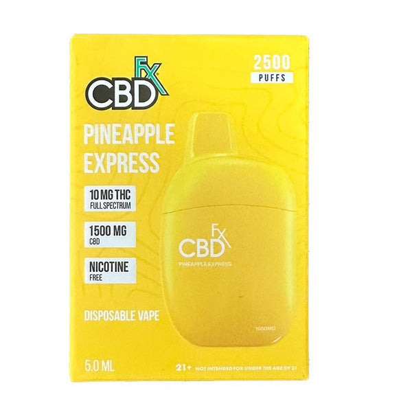 Pineapple Express Disposable 1500mg Full Spectrum CBD - sold by Green Treez Company