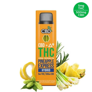 Pineapple Express Disposable Full Spectrum CBD 500mg - sold by Green Treez Company