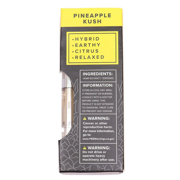 Pineapple Kush Cartridge 1g Delta 8 THC - sold by Green Treez Company