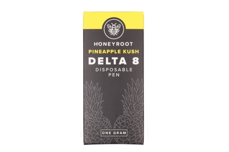 Honeyroot Wellness Pineapple Kush Disposable | 1 gram | Delta 8 THC Green Treez Company Honeyroot Wellness Pineapple Kush Disposable | 1 gram | Delta 8 THC Green Treez Company