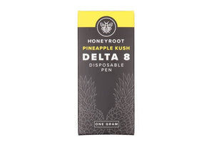Pineapple Kush Disposable 1g Delta 8 THC - sold by Green Treez Company