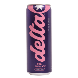 Pink Lemonade Cannabis Seltzer 25mg THC CBD - sold by Green Treez Company