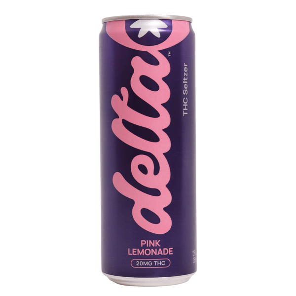 Pink Lemonade Cannabis Seltzer 25mg THC CBD - sold by Green Treez Company