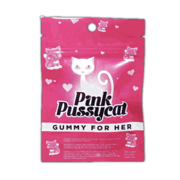 Pink Pussycat Female Enhancement Gummy - sold by Green Treez Company