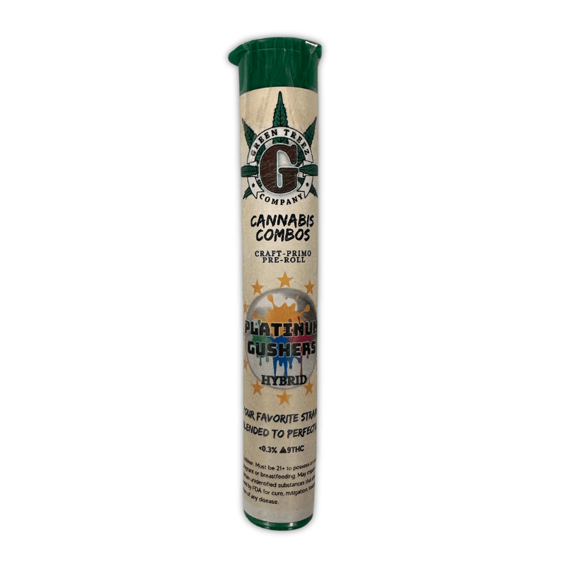 Green Treez Platinum Gushers Preroll | 1.5g | THCa Flower – Green Treez ...