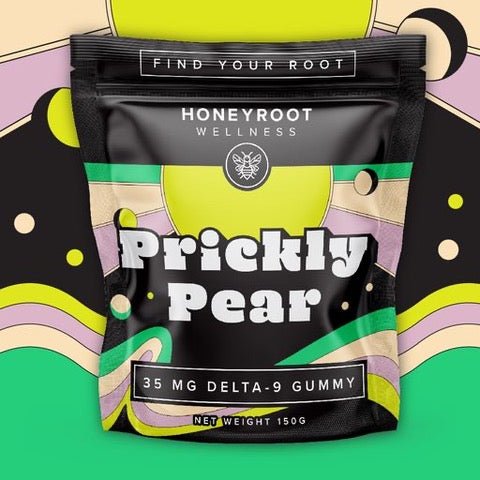 Prickly Pear Gummies 35mg Delta 9 THC - sold by Green Treez Company