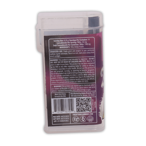 Private Reserve THCa Flower 3.5g One Hitter - sold by Green Treez Company