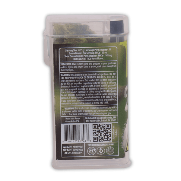 Private Reserve THCa Flower 3.5g One Hitter - sold by Green Treez Company