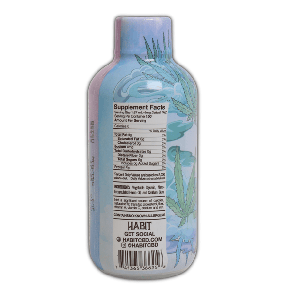 Pure Unflavored THC Syrup 750mg Delta 9 THC - sold by Green Treez Company