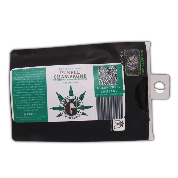 Purple Champagne THCa Flower - sold by Green Treez Company