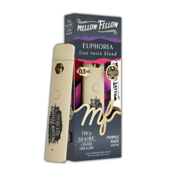 Purple Haze Euphoria Blend Disposable .5g Delta 8 THCp HHC CBG - sold by Green Treez Company