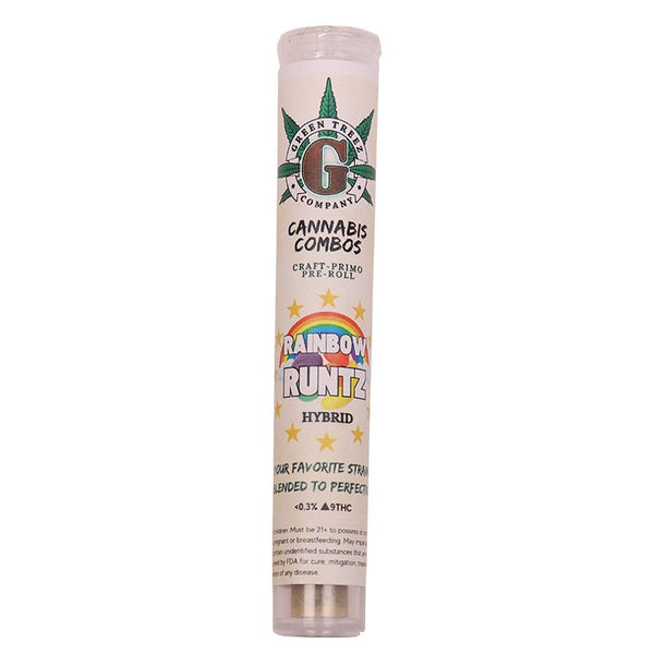 Rainbow Runtz Craft Primo Preroll 1.5g THCa - sold by Green Treez Company