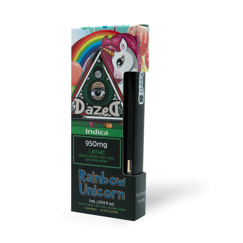 rainbow vape pen disposable Dazed8 Rainbiw Unicorn Disposable | 1 gram