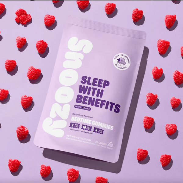 Raspberry Sleep Bedtime Gummies Microdose 340mg THC CBN CBD - sold by Green Treez Company