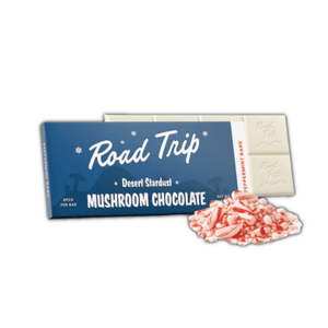 Road Trip Mushroom chocolate - sold by Green Treez Company