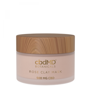 Rose Clay Mask CBD 500mg - sold by Green Treez Company