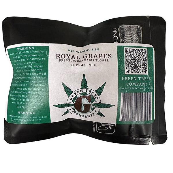 Royal Grapes Flower 3.5g Premium - sold by Green Treez Company