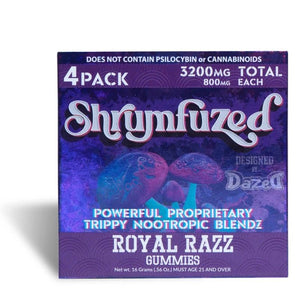 Royal Razz Shrumfuzed Mushroom Gummies 3200mg - sold by Green Treez Company
