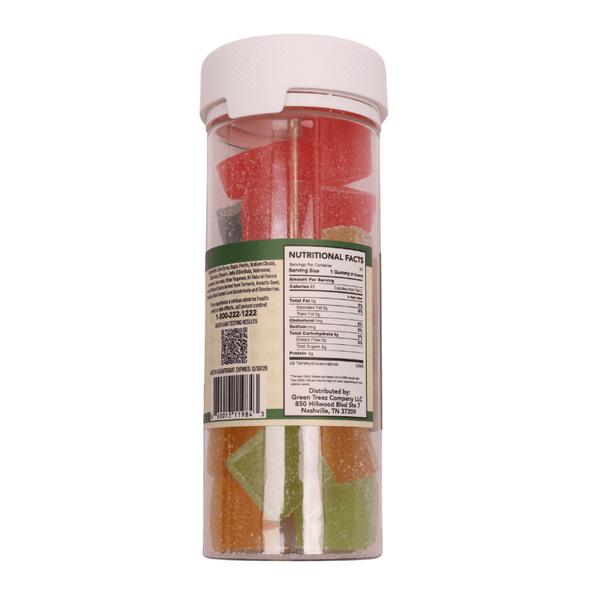 Sativa Live Resin Gummies 500mg Delta 9 THC Fruit Medley - sold by Green Treez Company