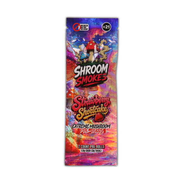 Shroom Smokes Strawberry Shortcake - sold by Green Treez Company