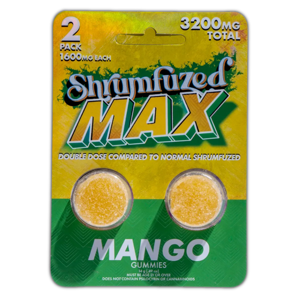 Shrumfuzed MAX Legal Psychedelic Mushroom Gummies 2ct - sold by Green Treez Company