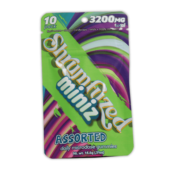 Shrumfuzed Miniz Assorted Flavors 3200mg 10pk - sold by Green Treez Company