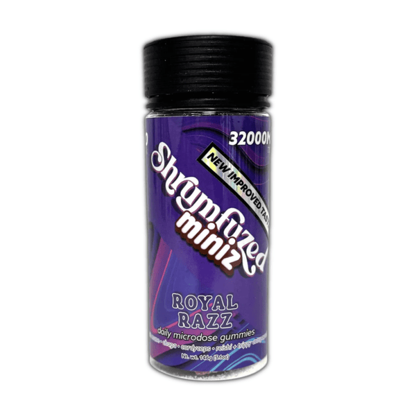 Shrumfuzed Royal Razz Miniz 100 count - sold by Green Treez Company