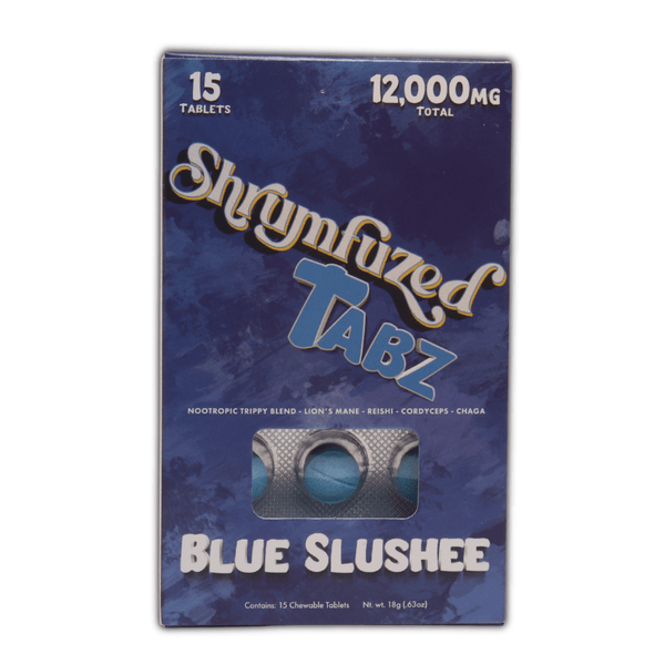 Shrumfuzed Tabz Blue Slushee 12000mg Mushrooms - sold by Green Treez Company