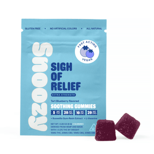Sigh of Relief Extra Strength Gummies 120mg THC CBG CBC CBD 2pk - sold by Green Treez Company
