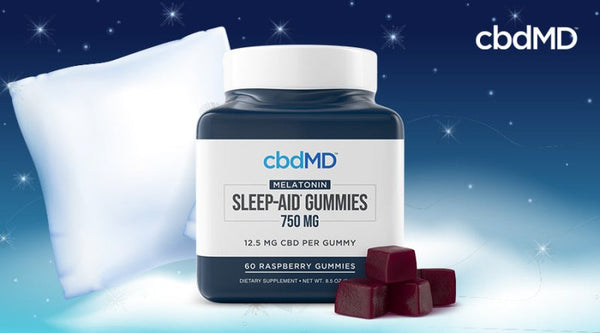 Sleep Aid Gummies Broad Spectrum CBD 750mg - sold by Green Treez Company