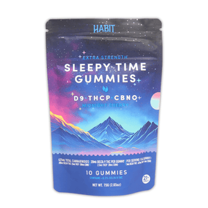 Sleepy Time Midnight Cherry Gummies 425mg Delta 9 THCp CBNO - sold by Green Treez Company