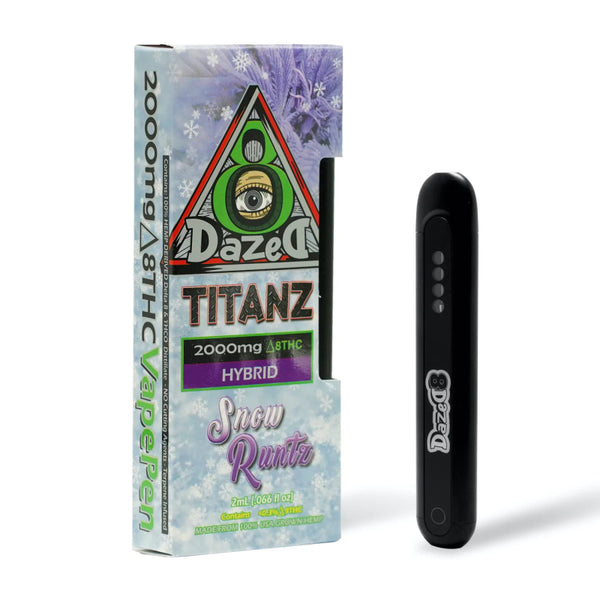 Snow Runtz Titanz Disposable Delta 8 THC 2g - sold by Green Treez Company