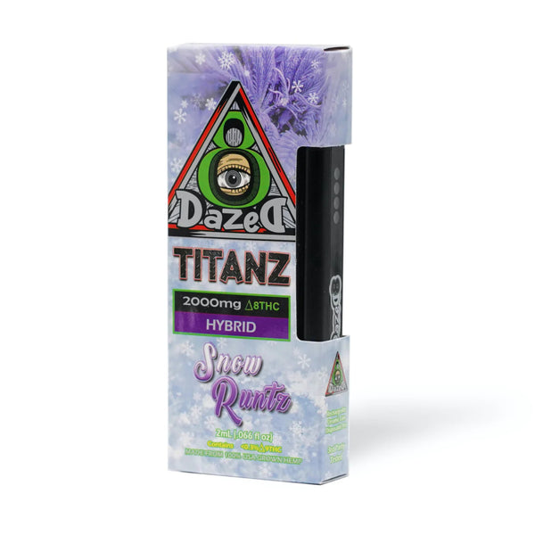 Snow Runtz Titanz Disposable Delta 8 THC 2g - sold by Green Treez Company