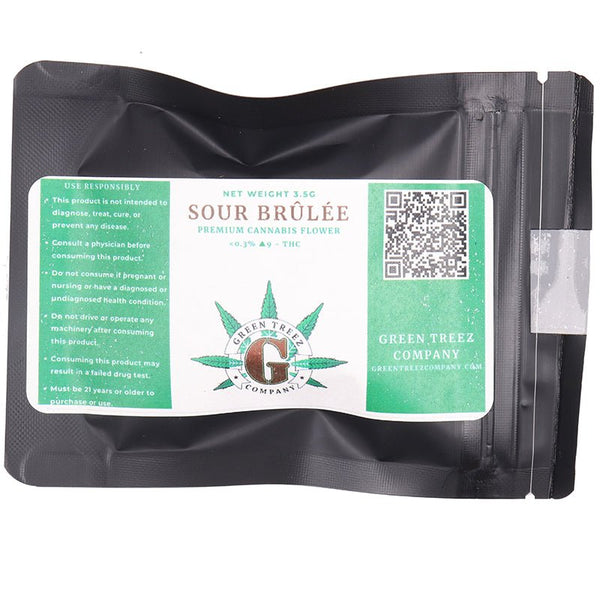 Sour Brûlée Flower 3.5g Premium - sold by Green Treez Company