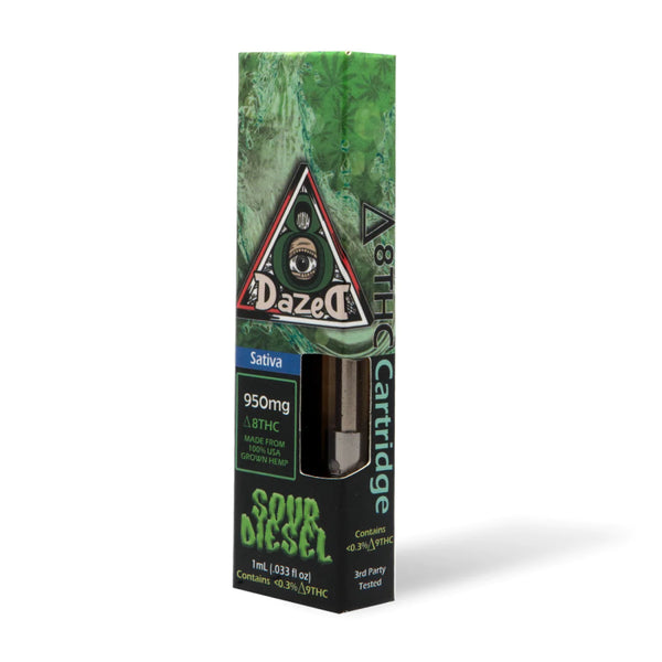 Sour Diesel Cartridge Delta 8 THC 1g - sold by Green Treez Company