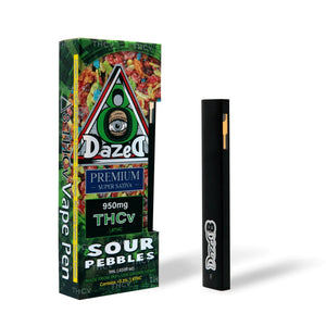 Sour Pebbles Disposable THCv 1g - sold by Green Treez Company