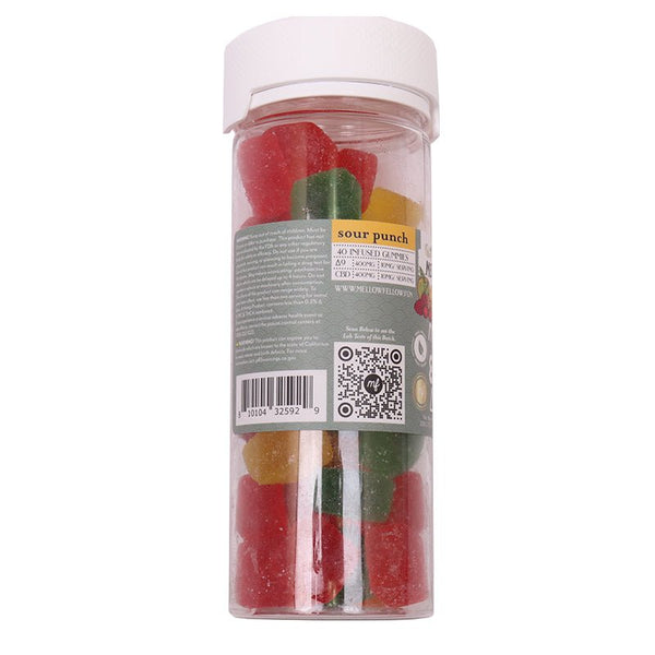 Sour Punch Gummies 800mg 1:1 Delta 9 THC CBD - sold by Green Treez Company
