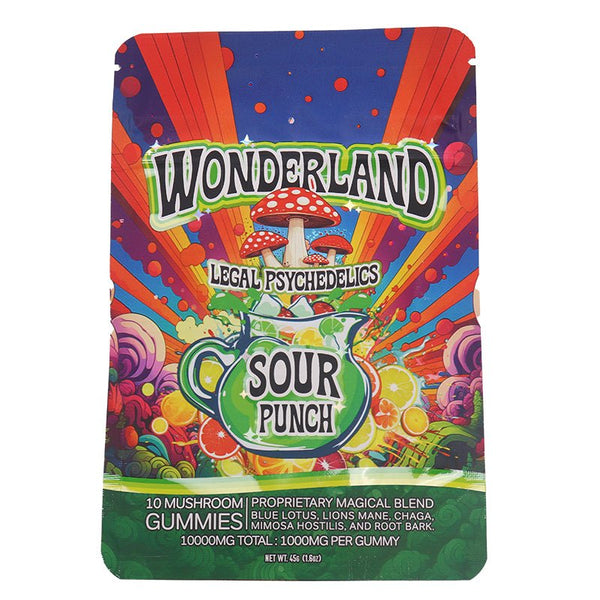 Sour Punch Wonderland Mushroom Gummies - sold by Green Treez Company