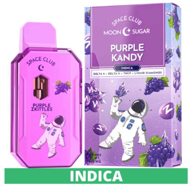 Space Club Purple Kandy Disposable | 3 grams | Delta 11 9 THCp Green Treez Company Space Club Purple Kandy Disposable | 3 grams | Delta 11 9 THCp Green Treez Company