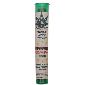 Strawberries and Cream Craft Primo Preroll THCa - sold by Green Treez Company