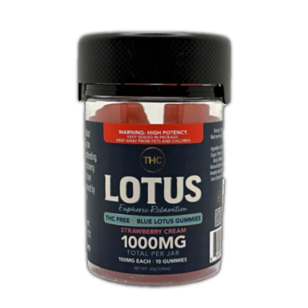 Strawberry Cream Lotus 10pk Gummies