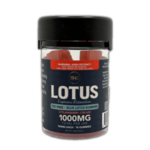 Strawberry Cream Lotus 10pk Gummies - sold by Green Treez Company