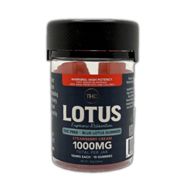 Strawberry Cream Lotus 10pk Gummies - sold by Green Treez Company