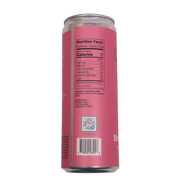 Strawberry Guava Full Spectrum Sparkling Water 20mg - sold by Green Treez Company