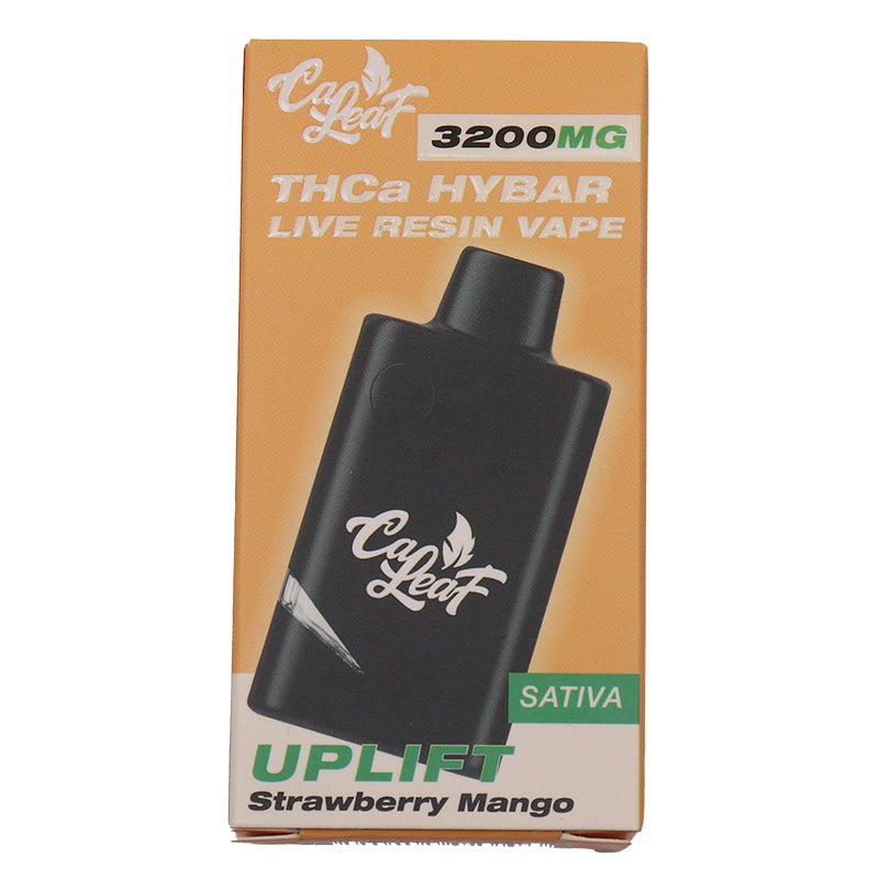 CaLeaf Hybar Strawberry Mango Disposable | 3.2 grams | THCa Live Resin Green Treez Company CaLeaf Hybar Strawberry Mango Disposable | 3.2 grams | THCa Live Resin Green Treez Company