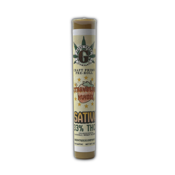 Strawberry Mimosa Craft Primo Preroll 1.5g THCa - sold by Green Treez Company